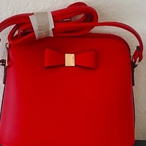 Red Crossbody Bag